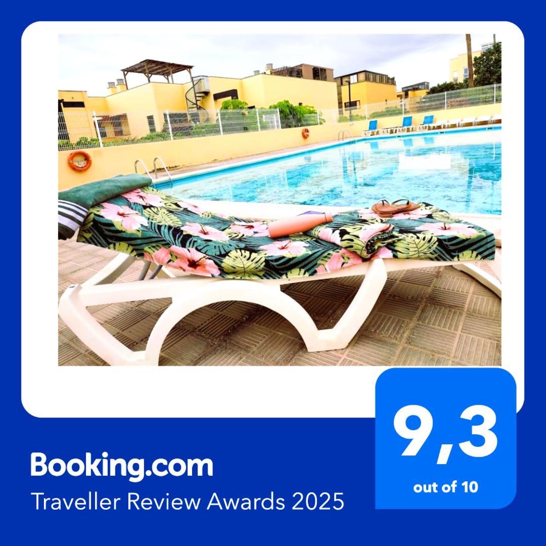 Vivienda Con Piscina, Solarium, Vistas Teide Cho Exterior foto